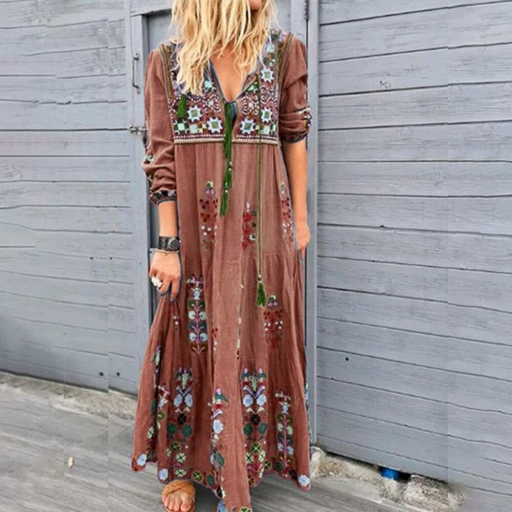Mirla | Lätt vintage-stil klänning-Eva Jonsson
