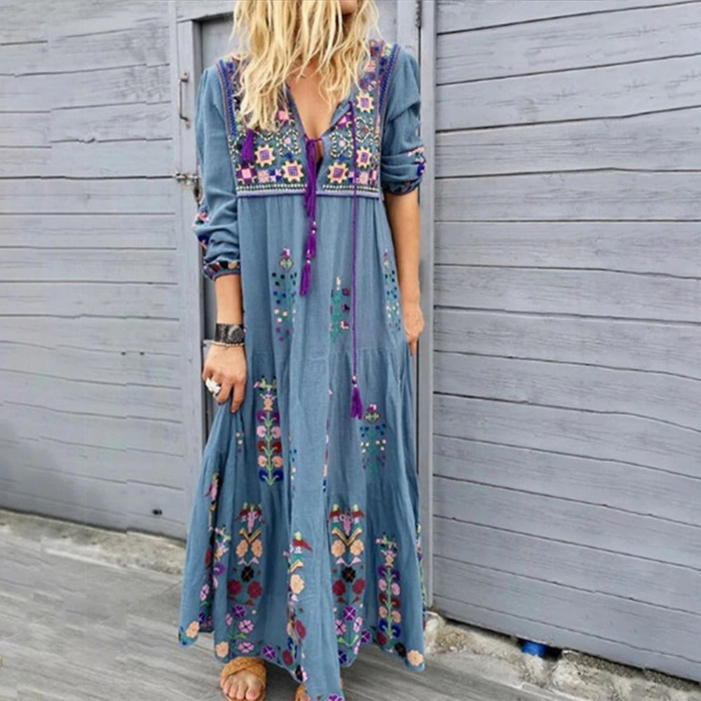 Mirla | Lätt vintage-stil klänning-Eva Jonsson