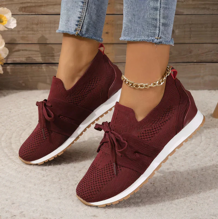 Mirla | Lätta dam sneakers med andningsbart mesh för maximalt komfort-Eva Jonsson