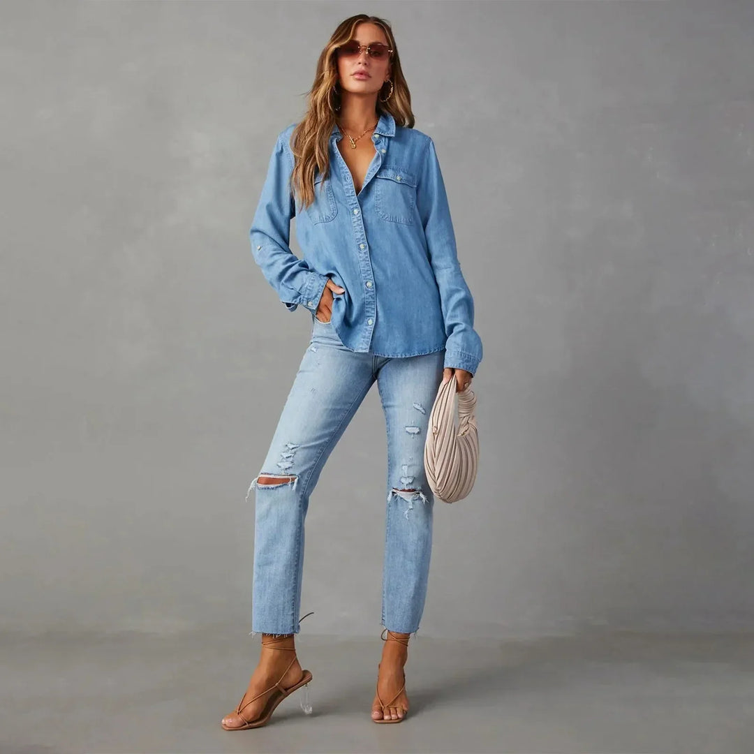 Mirla | Lätta denimskjortor-Eva Jonsson