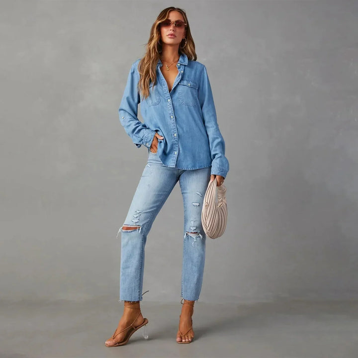 Mirla | Lätta denimskjortor-Eva Jonsson