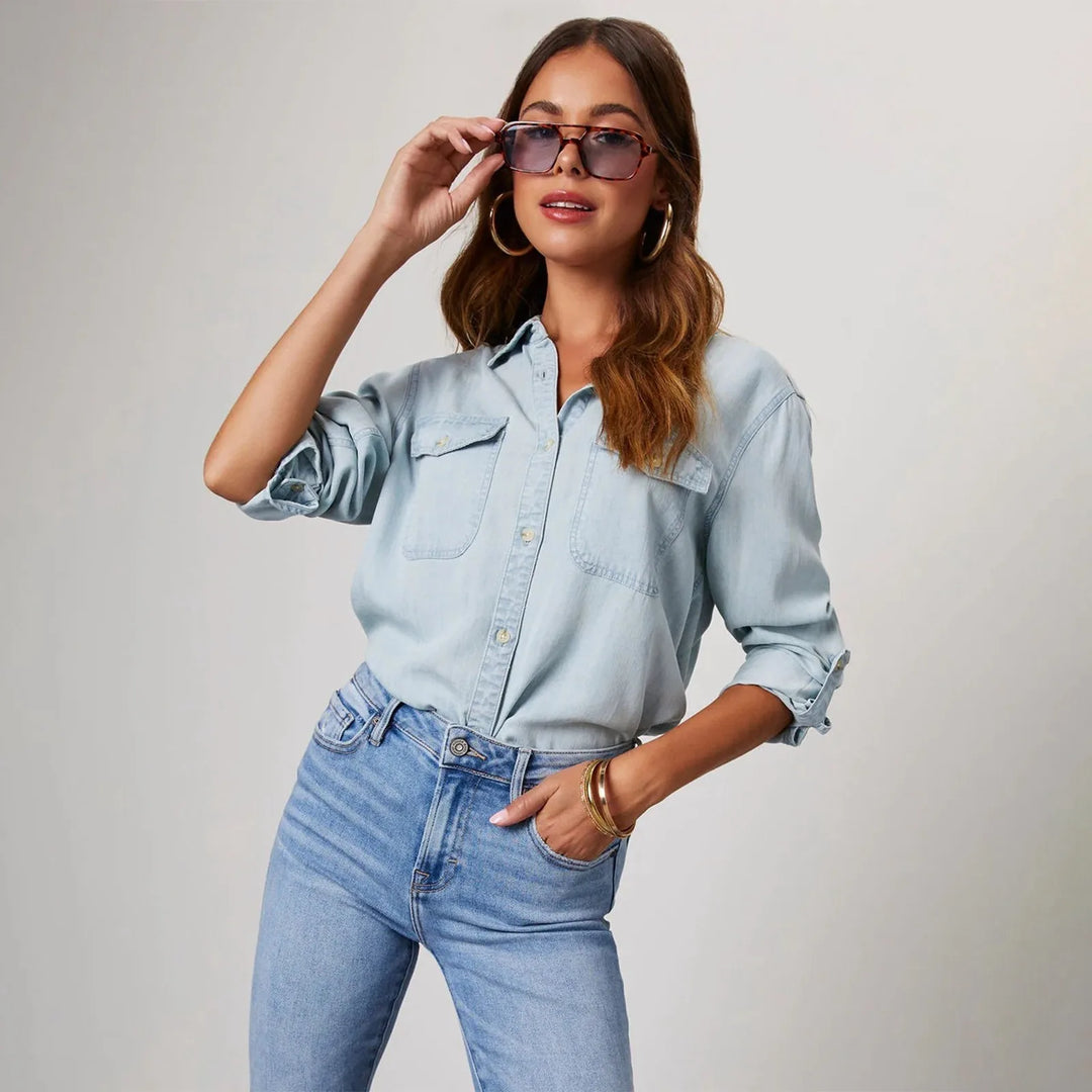 Mirla | Lätta denimskjortor-Eva Jonsson
