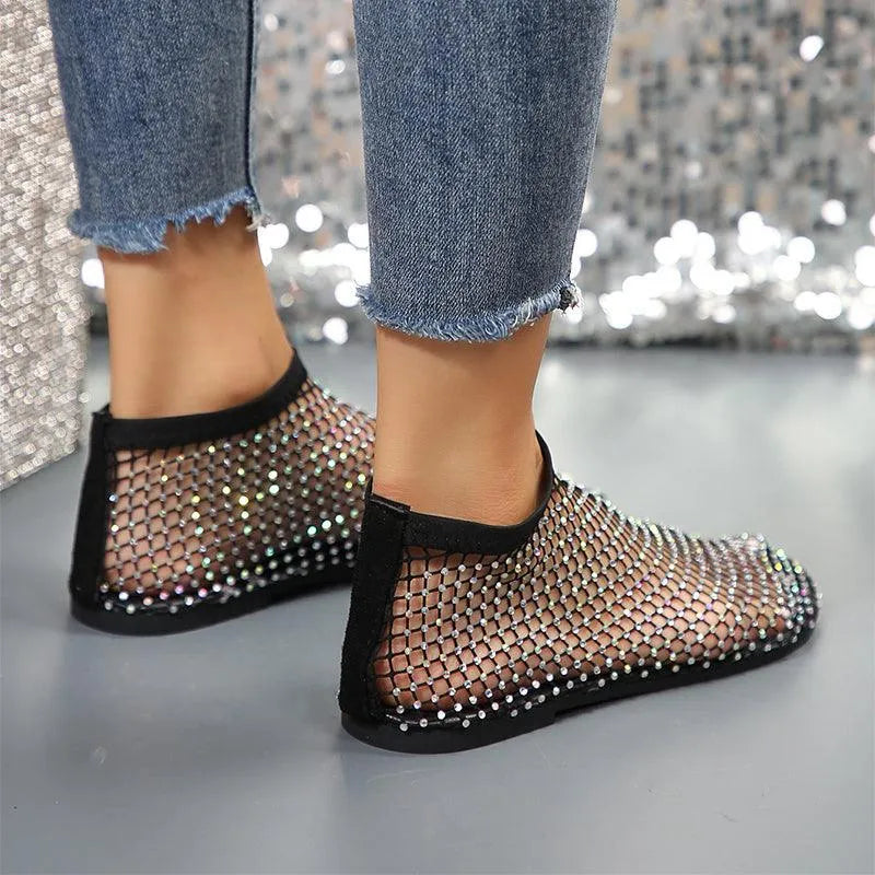 Mirla | Lätta sandaler med strassdesign-Eva Jonsson