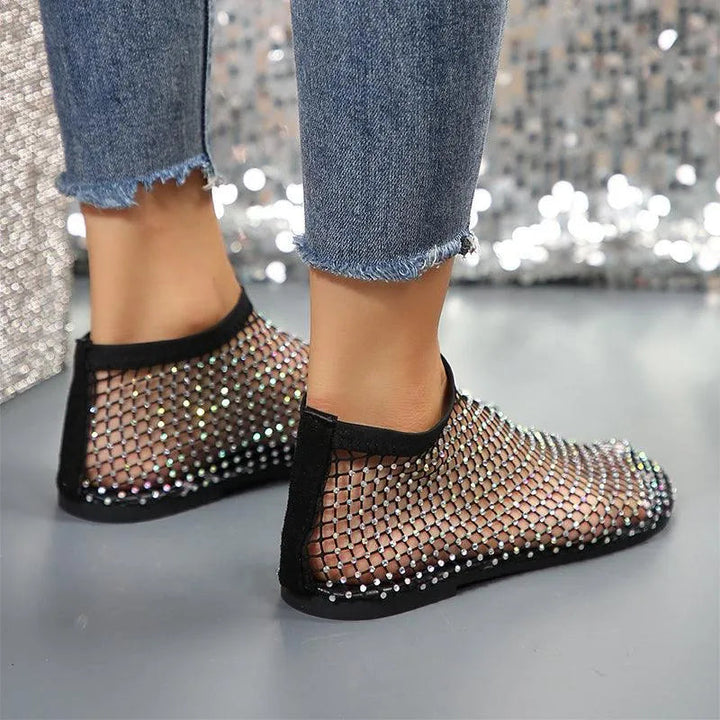 Mirla | Lätta sandaler med strassdesign-Eva Jonsson