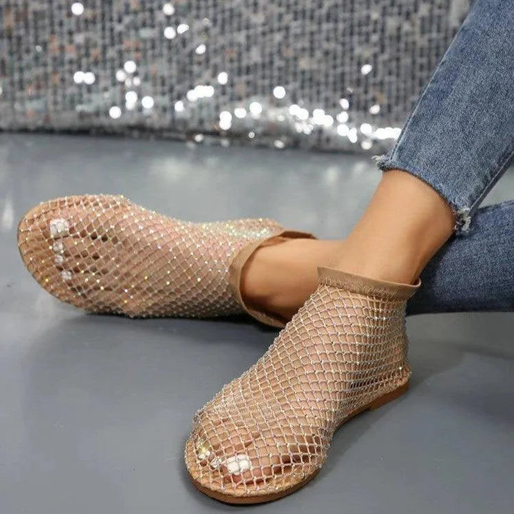Mirla | Lätta sandaler med strassdesign-Eva Jonsson
