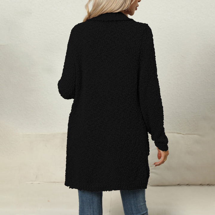 Mirla | Lättsam Enfärgad Cardigan-Eva Jonsson