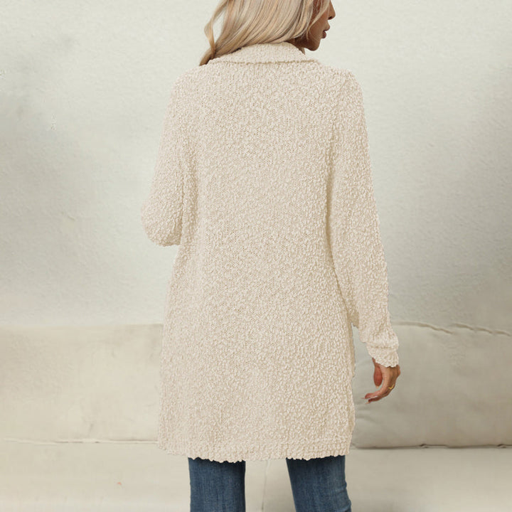 Mirla | Lättsam Enfärgad Cardigan-Eva Jonsson