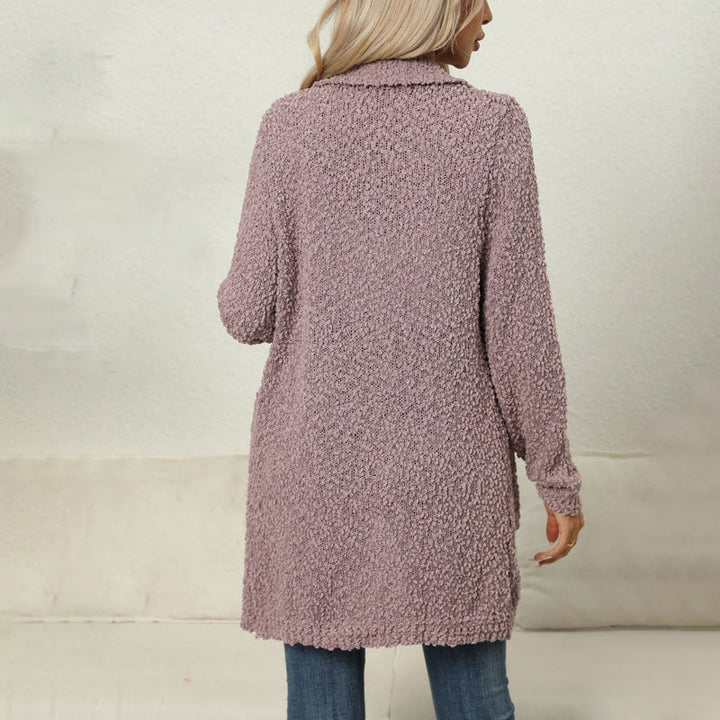 Mirla | Lättsam Enfärgad Cardigan-Eva Jonsson