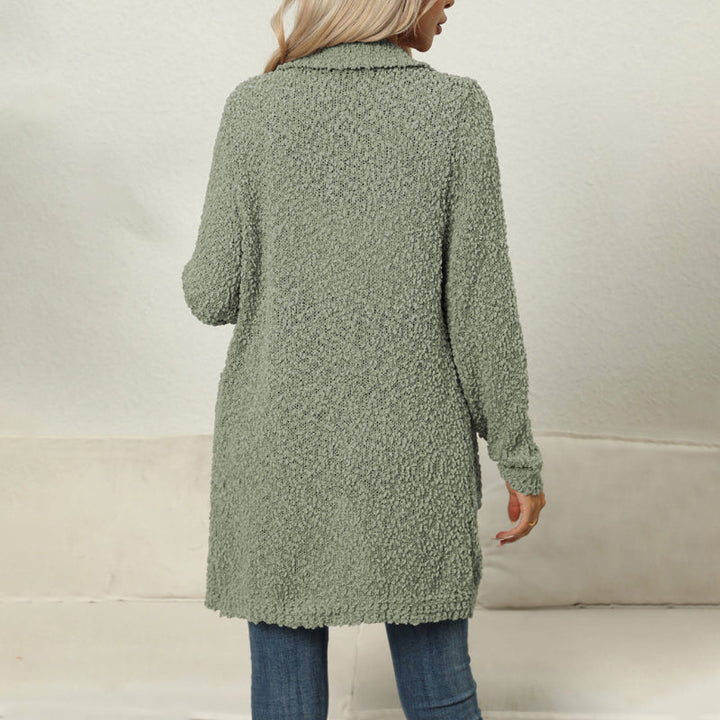 Mirla | Lättsam Enfärgad Cardigan-Eva Jonsson