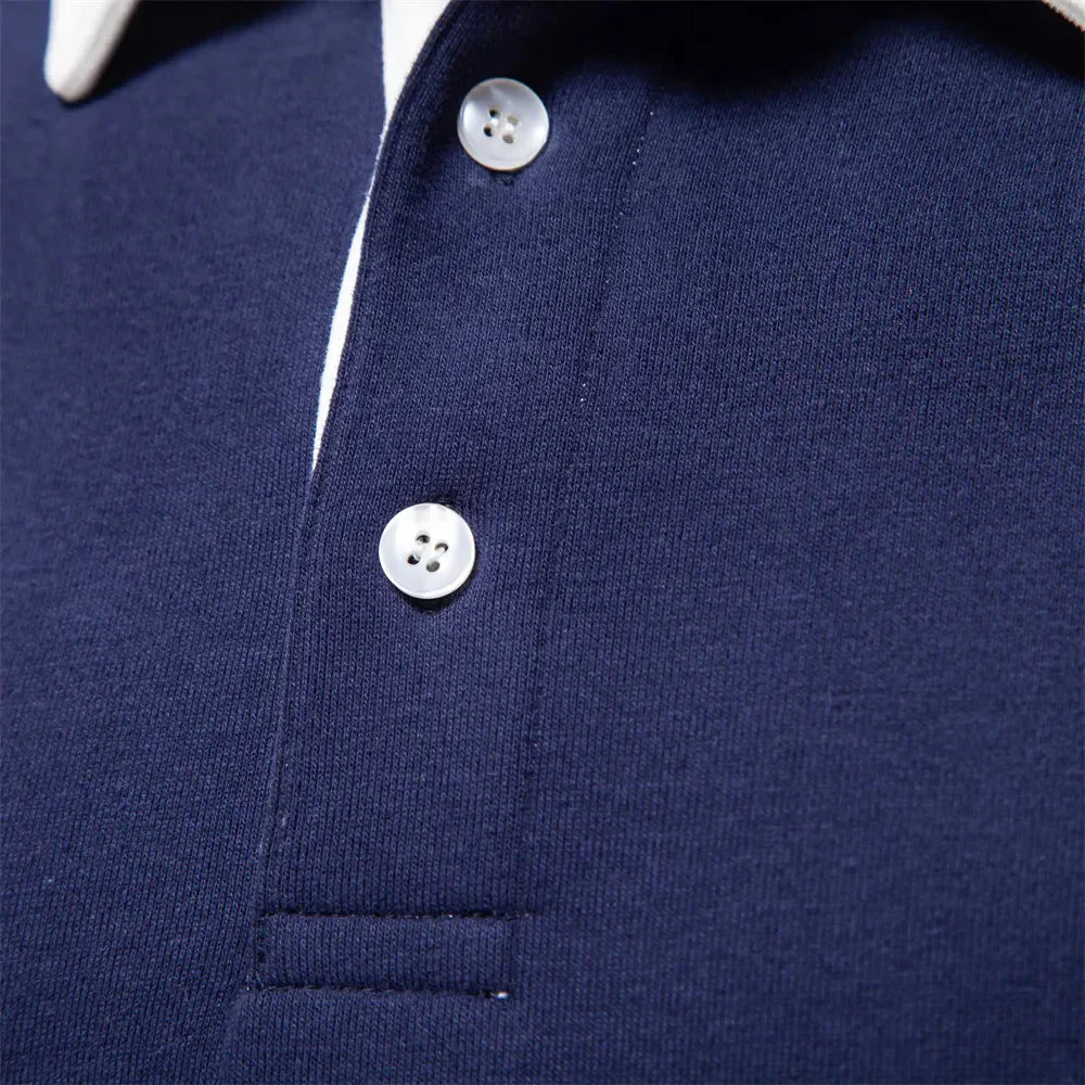 Mirla | Lättsam Polo-Sweatshirt-Eva Jonsson