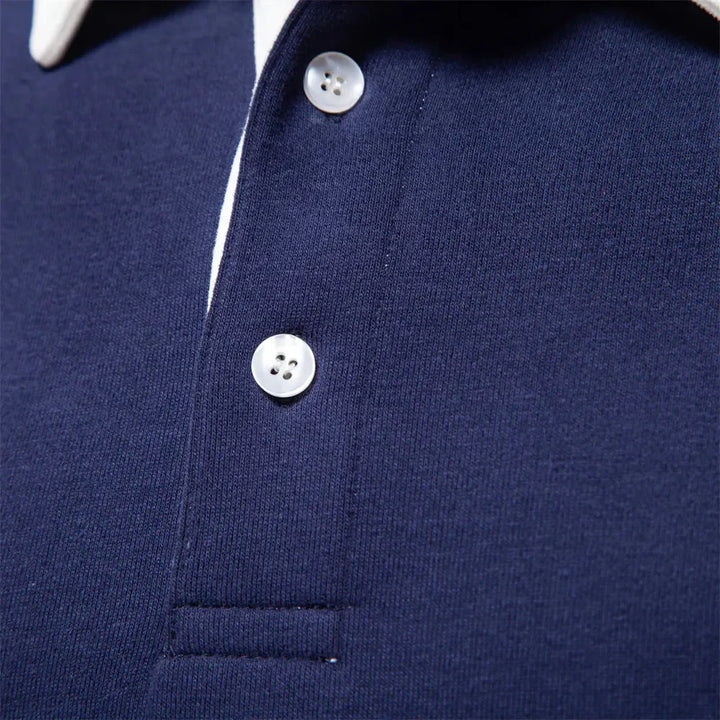Mirla | Lättsam Polo-Sweatshirt-Eva Jonsson