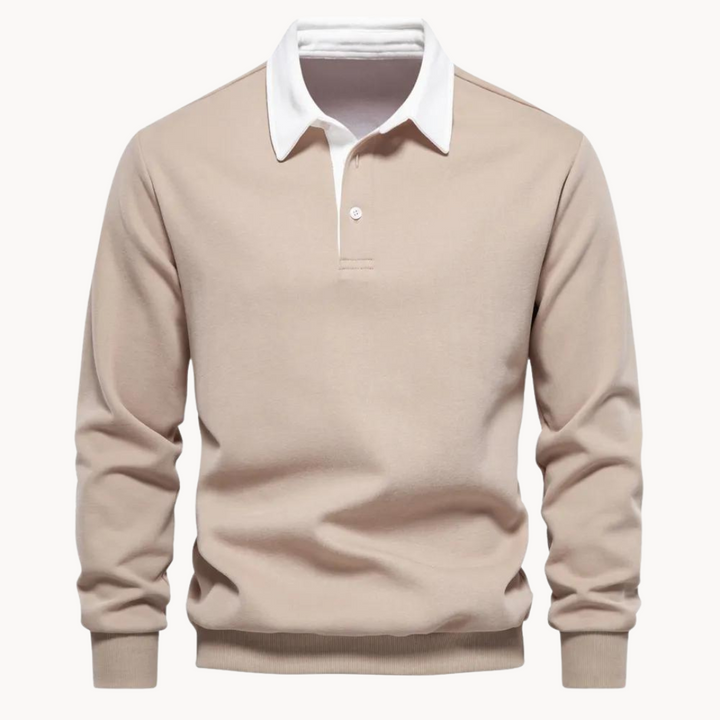 Mirla | Lättsam Polo-Sweatshirt-Eva Jonsson
