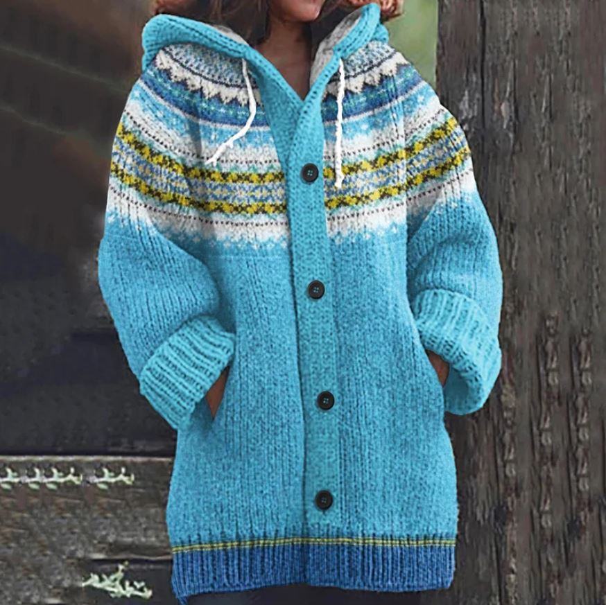 Mirla | Lättsamm Strickcardigan-Eva Jonsson