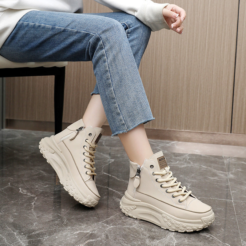 Mirla | Lättsamma Platå Ankellåga Sneaker-Eva Jonsson
