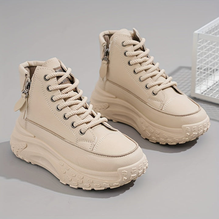Mirla | Lättsamma Platå Ankellåga Sneaker-Eva Jonsson