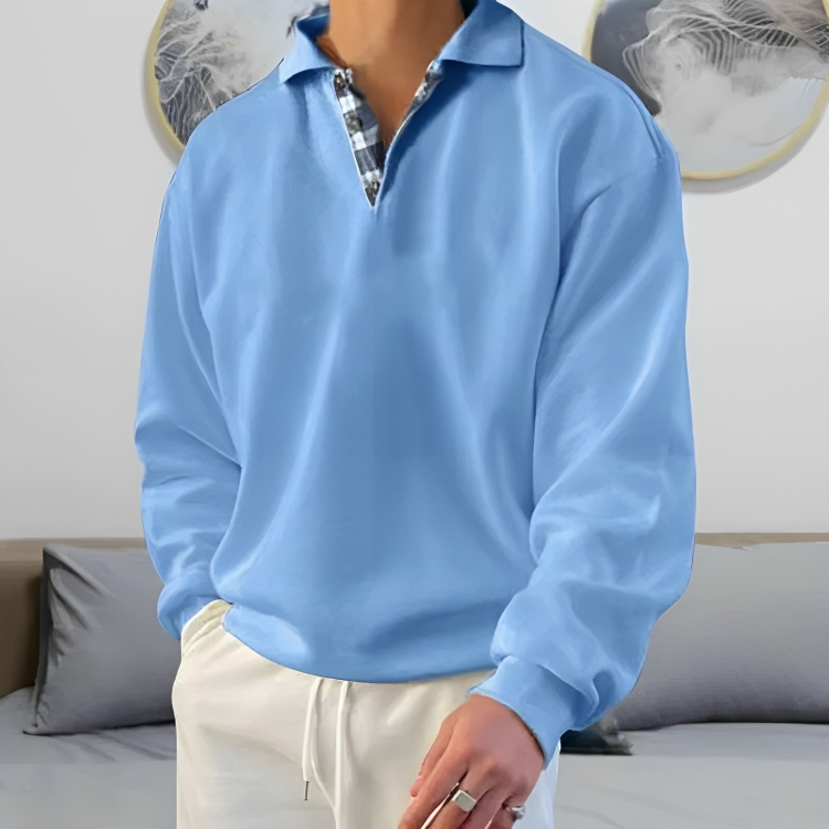 Mirla | Lättsamt Polo Tröja Sweatshirt-Eva Jonsson