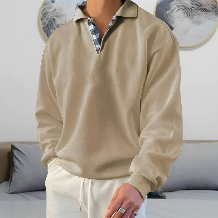 Mirla | Lättsamt Polo Tröja Sweatshirt-Eva Jonsson