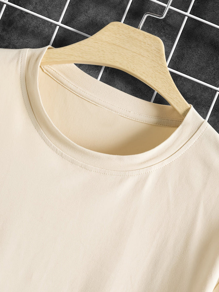 Mirla | Lättsamt herr T-shirt med blommor och fågeltryck-Eva Jonsson