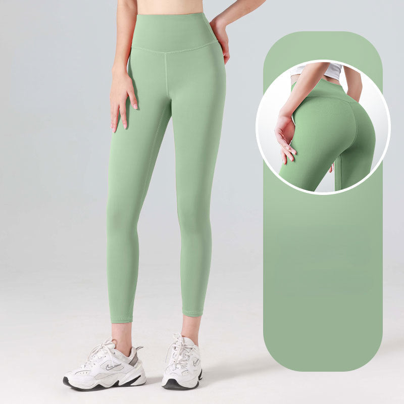Mirla | Legging Hög Midja Yoga Sport Leggings med Anti-Svett Material för Kvinnor-Eva Jonsson