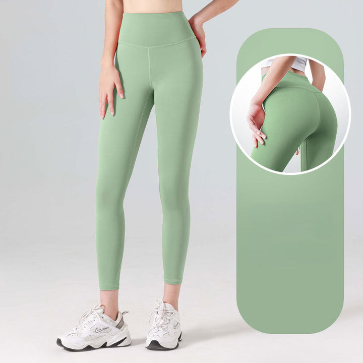Mirla | Legging Hög Midja Yoga Sport Leggings med Anti-Svett Material för Kvinnor-Eva Jonsson