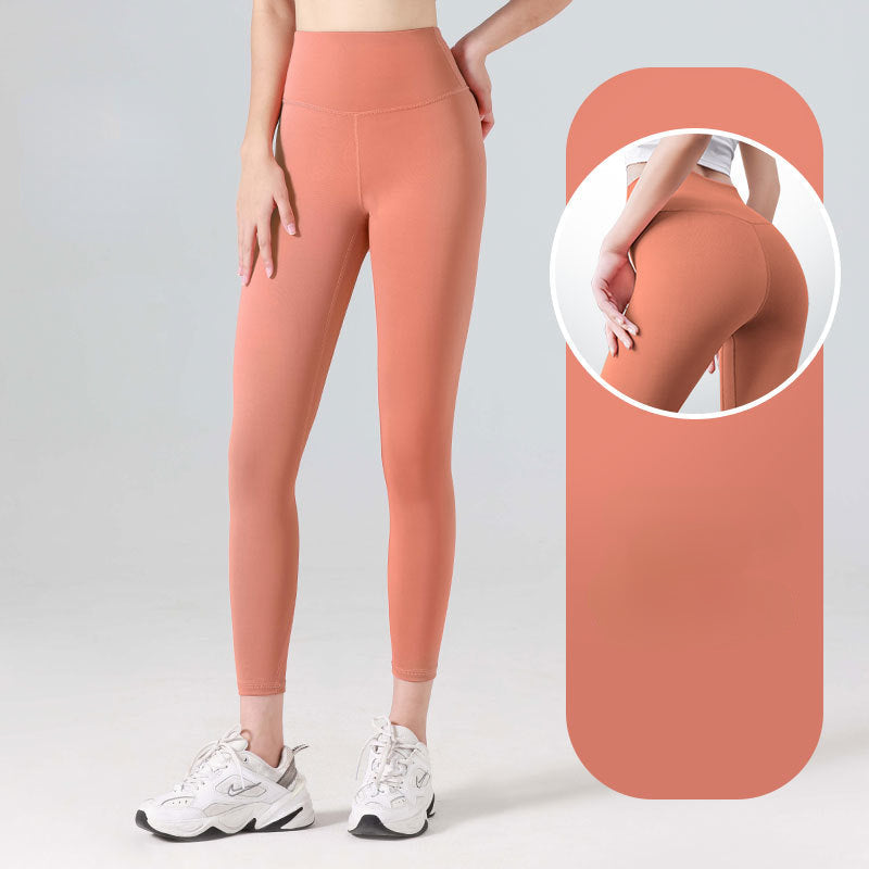 Mirla | Legging Hög Midja Yoga Sport Leggings med Anti-Svett Material för Kvinnor-Eva Jonsson