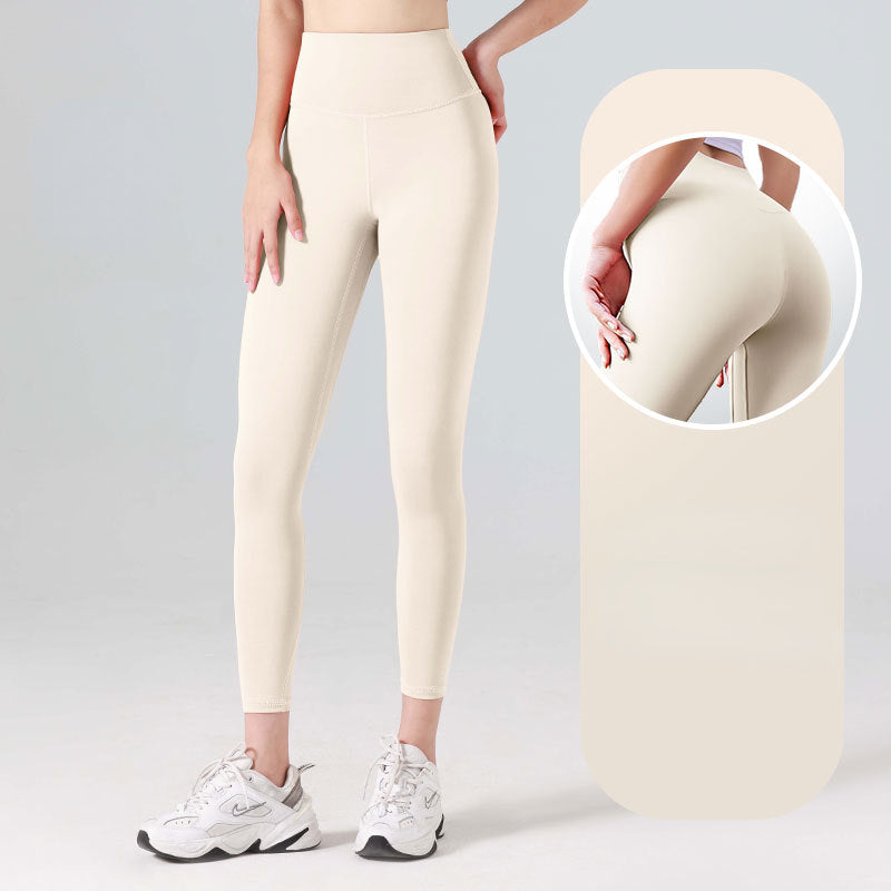 Mirla | Legging Hög Midja Yoga Sport Leggings med Anti-Svett Material för Kvinnor-Eva Jonsson