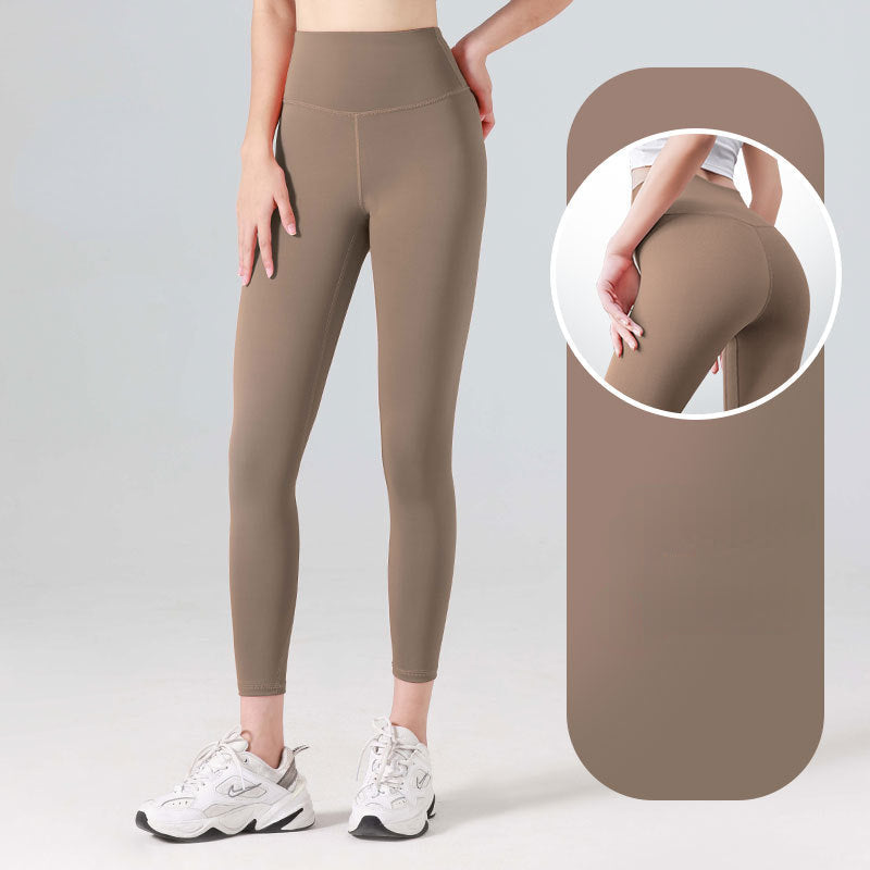Mirla | Legging Hög Midja Yoga Sport Leggings med Anti-Svett Material för Kvinnor-Eva Jonsson