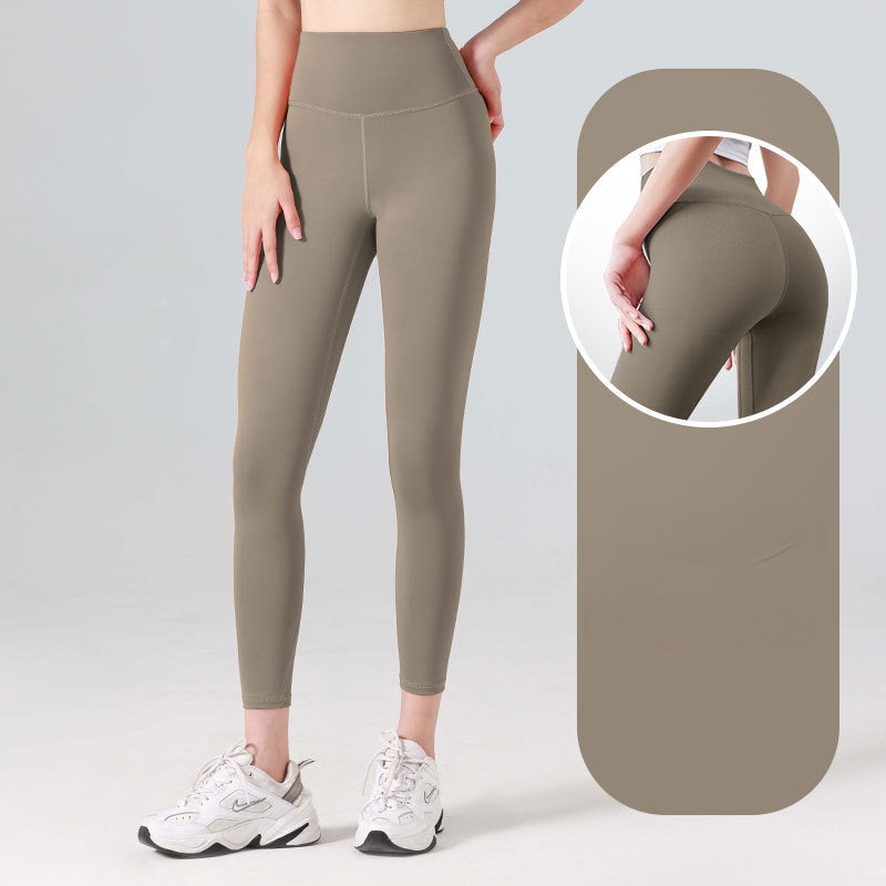 Mirla | Legging Hög Midja Yoga Sport Leggings med Anti-Svett Material för Kvinnor-Eva Jonsson