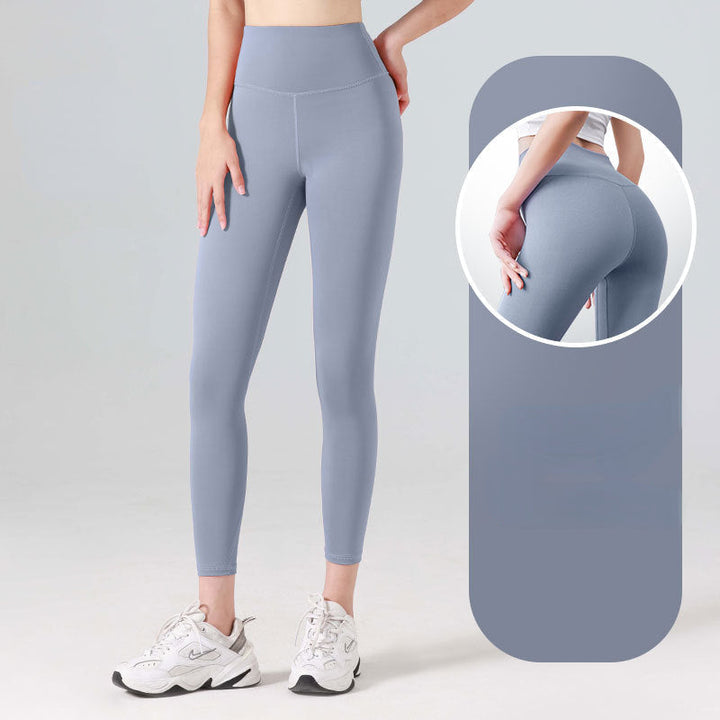 Mirla | Legging Hög Midja Yoga Sport Leggings med Anti-Svett Material för Kvinnor-Eva Jonsson
