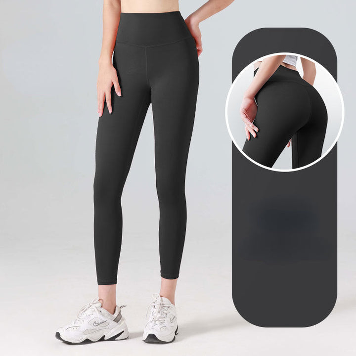 Mirla | Legging Hög Midja Yoga Sport Leggings med Anti-Svett Material för Kvinnor-Eva Jonsson