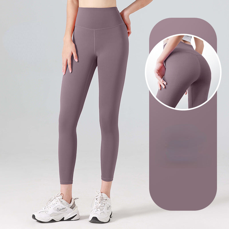 Mirla | Legging Hög Midja Yoga Sport Leggings med Anti-Svett Material för Kvinnor-Eva Jonsson