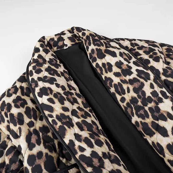 Mirla | Leopardmönster Blazer-Eva Jonsson
