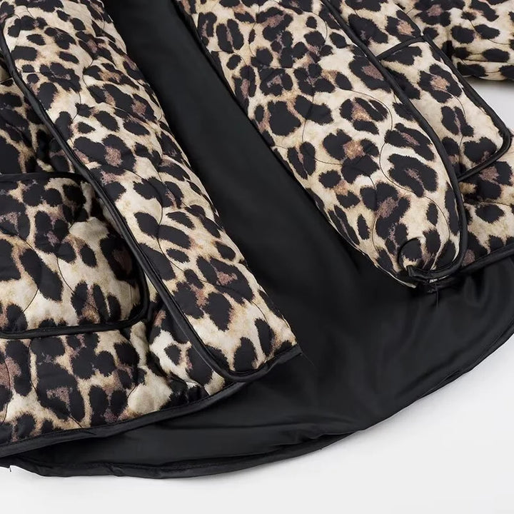 Mirla | Leopardmönster Blazer-Eva Jonsson