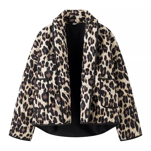 Mirla | Leopardmönster Blazer-Eva Jonsson
