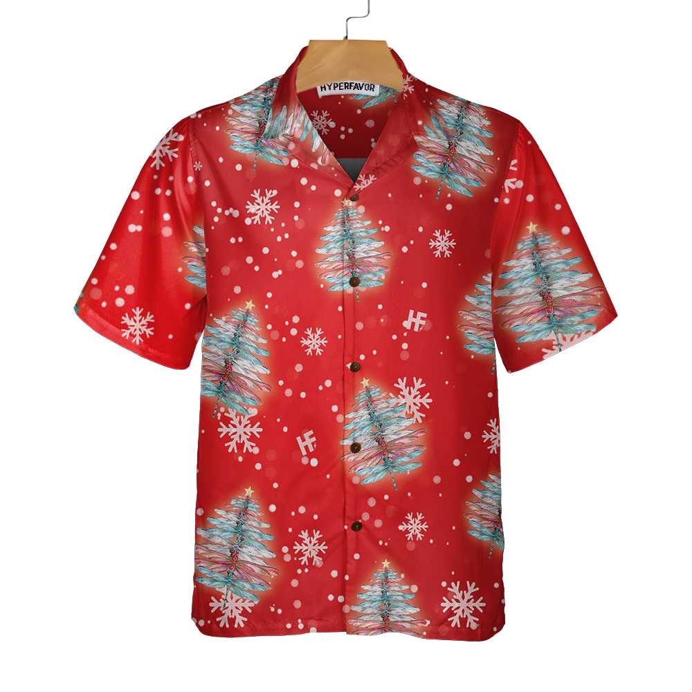 Mirla | Libelliform Julgran T-Shirt Jul-Hawaiian-T-Shirt-Eva Jonsson