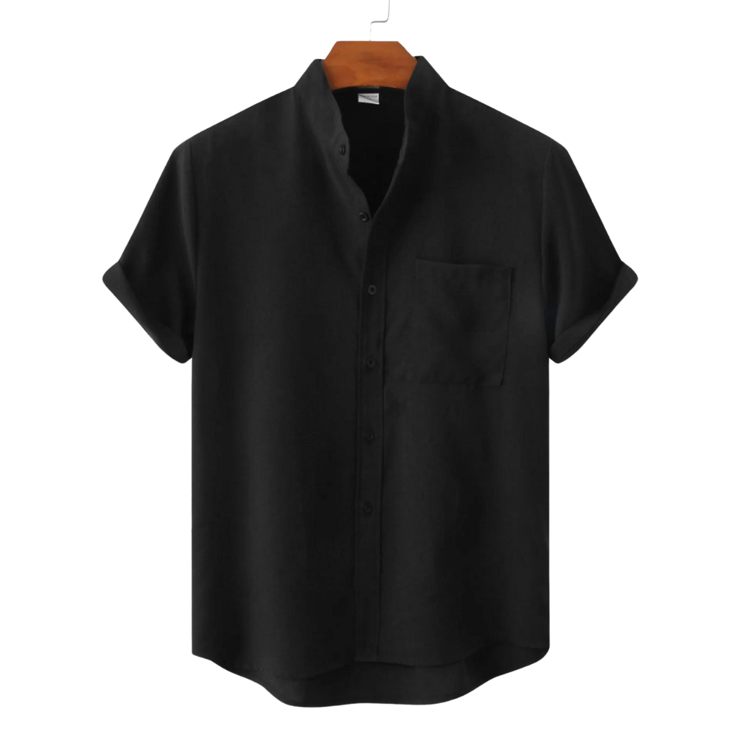 Mirla | Linne T-shirt - Boho - Enfärgad Smal Passform-Eva Jonsson