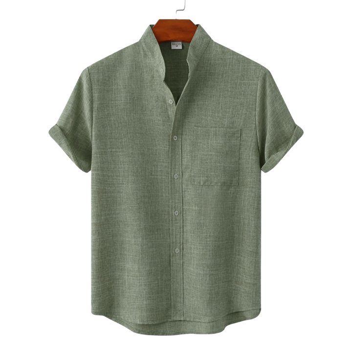 Mirla | Linne T-shirt - Boho - Enfärgad Smal Passform-Eva Jonsson