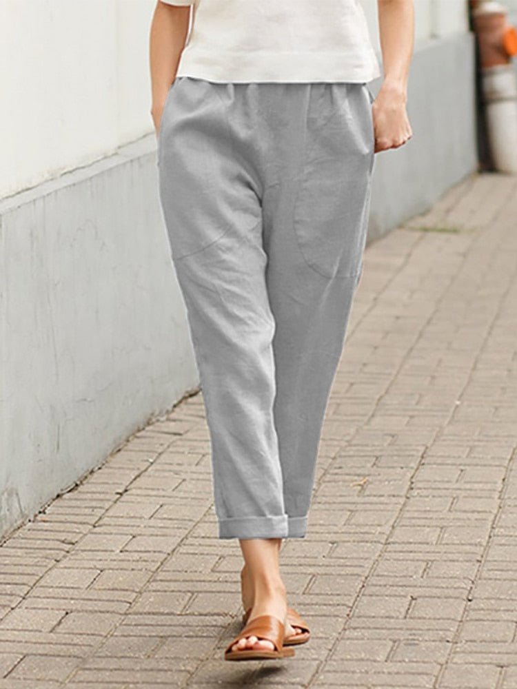 Mirla | Loose Fit Ficklinnebyxor Damerkläder-Eva Jonsson