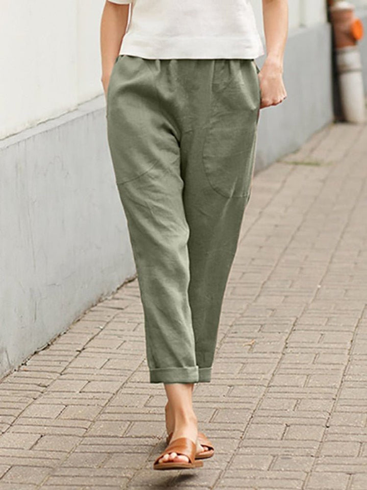 Mirla | Loose Fit Ficklinnebyxor Damerkläder-Eva Jonsson
