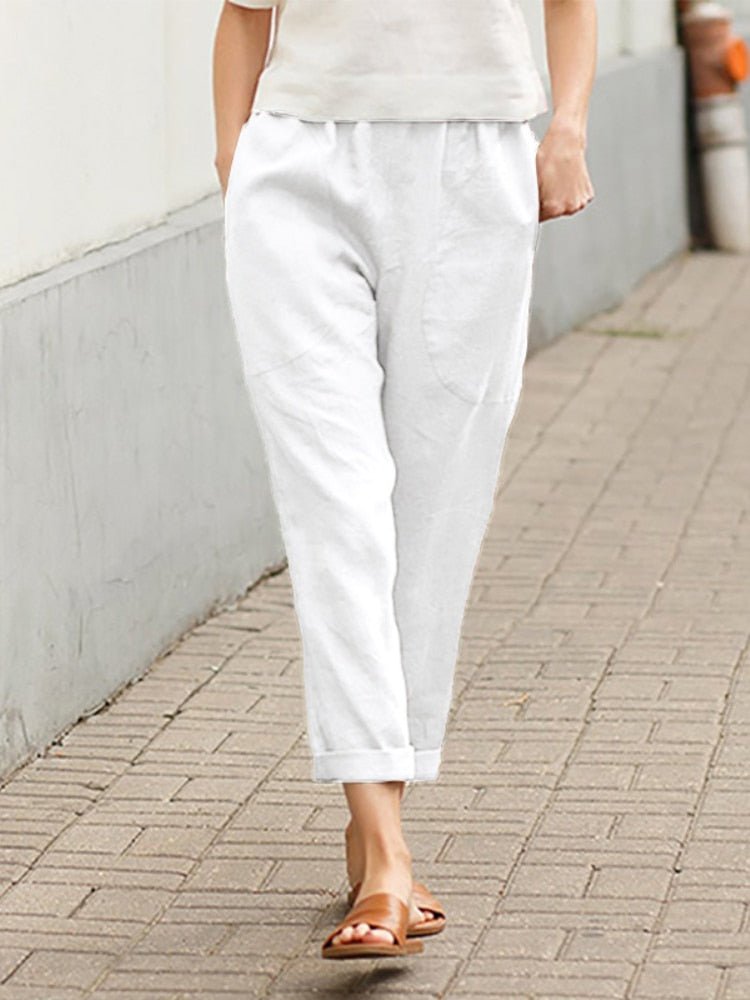 Mirla | Loose Fit Ficklinnebyxor Damerkläder-Eva Jonsson