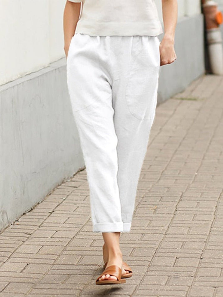 Mirla | Loose Fit Ficklinnebyxor Damerkläder-Eva Jonsson