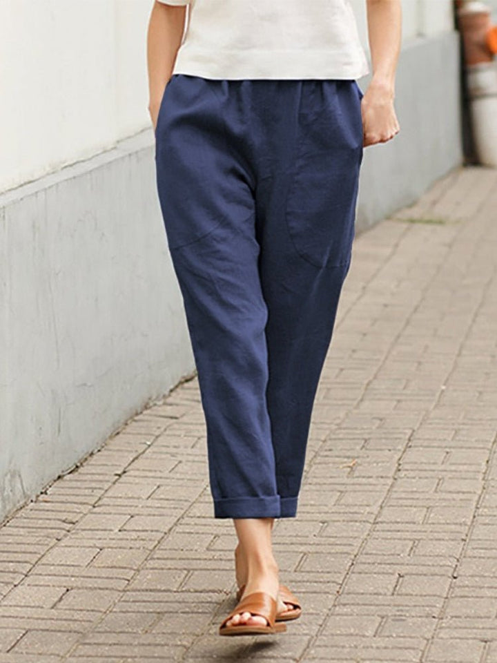 Mirla | Loose Fit Ficklinnebyxor Damerkläder-Eva Jonsson