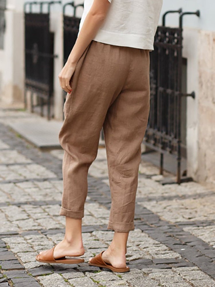 Mirla | Loose Fit Ficklinnebyxor Damerkläder-Eva Jonsson