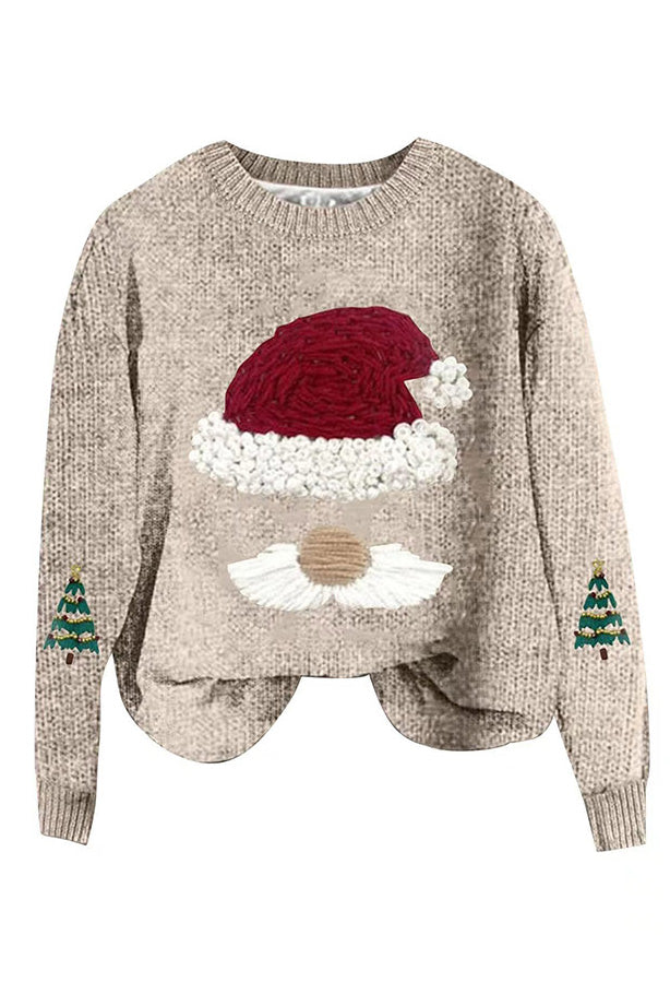 Mirla | Löst Passform Julsweater-Eva Jonsson