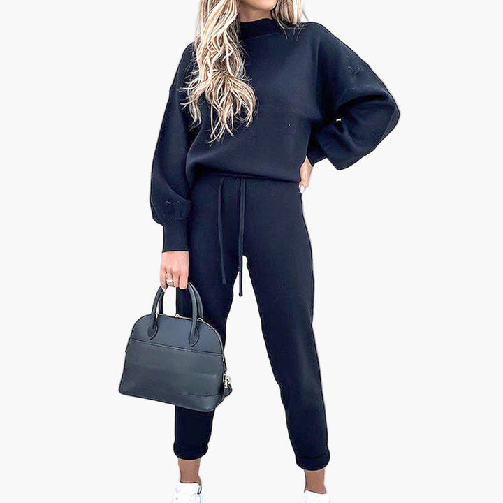 Mirla | Loungewear-Set med Oversized-Tröja och Joggingsbyxor - Bekväm Fritidsoutfit-Eva Jonsson