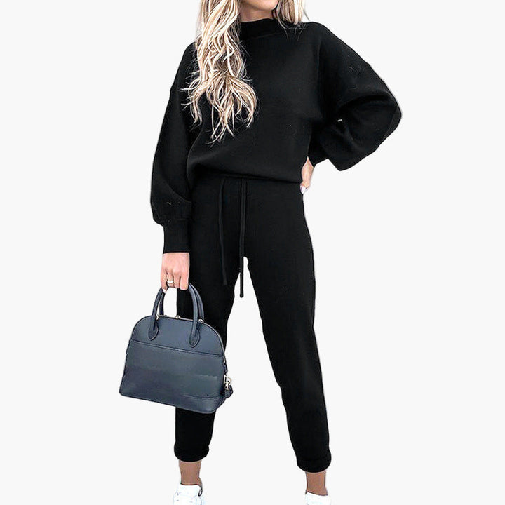 Mirla | Loungewear-Set med Oversized-Tröja och Joggingsbyxor - Bekväm Fritidsoutfit-Eva Jonsson