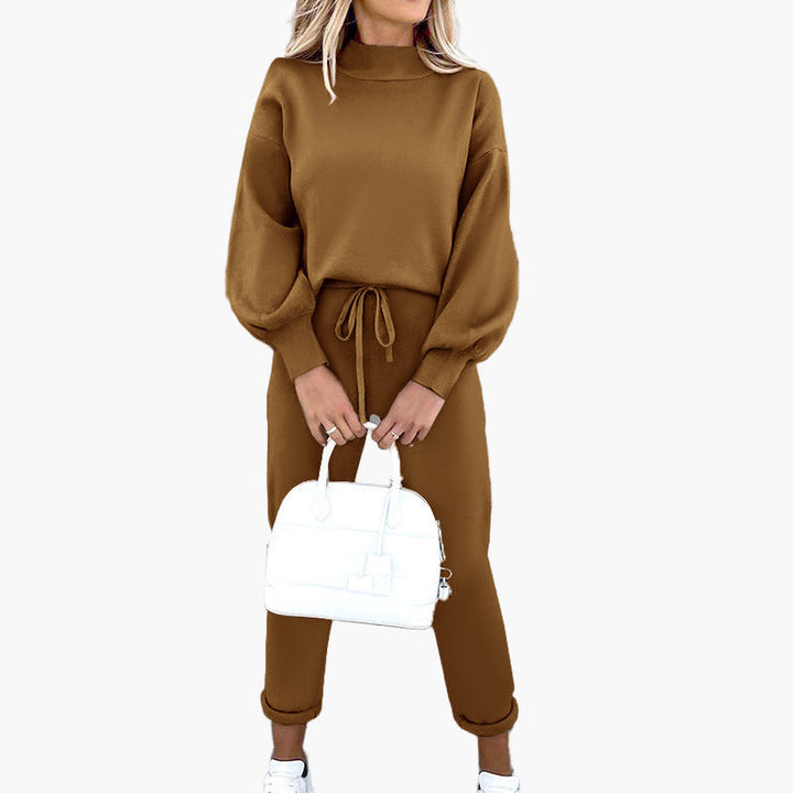 Mirla | Loungewear-Set med Oversized-Tröja och Joggingsbyxor - Bekväm Fritidsoutfit-Eva Jonsson