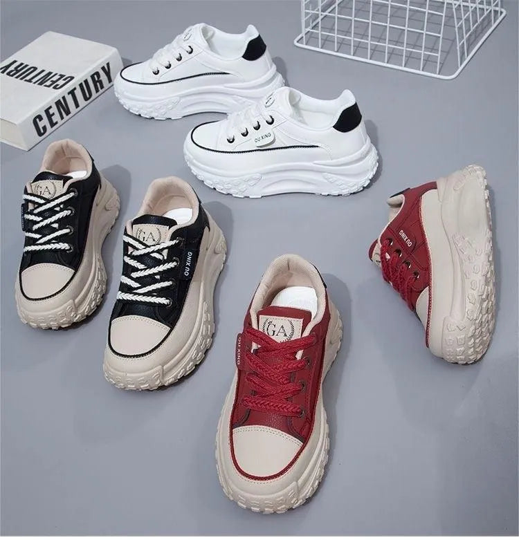 Mirla | Luftgenomsläppliga avslappnade sneakers-Eva Jonsson