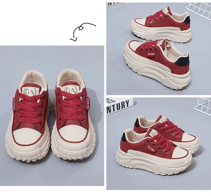 Mirla | Luftgenomsläppliga avslappnade sneakers-Eva Jonsson