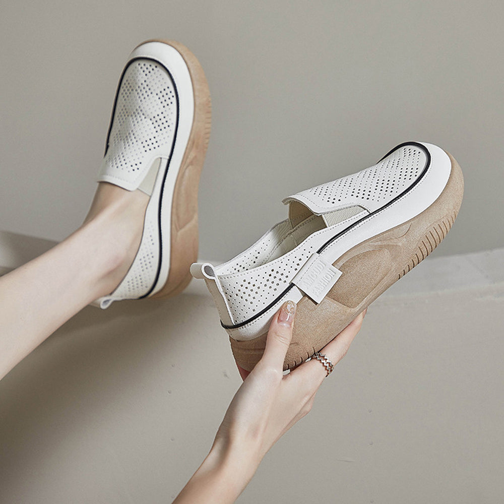 Mirla | Luftig Ortopedisk Slip On Skor-Eva Jonsson